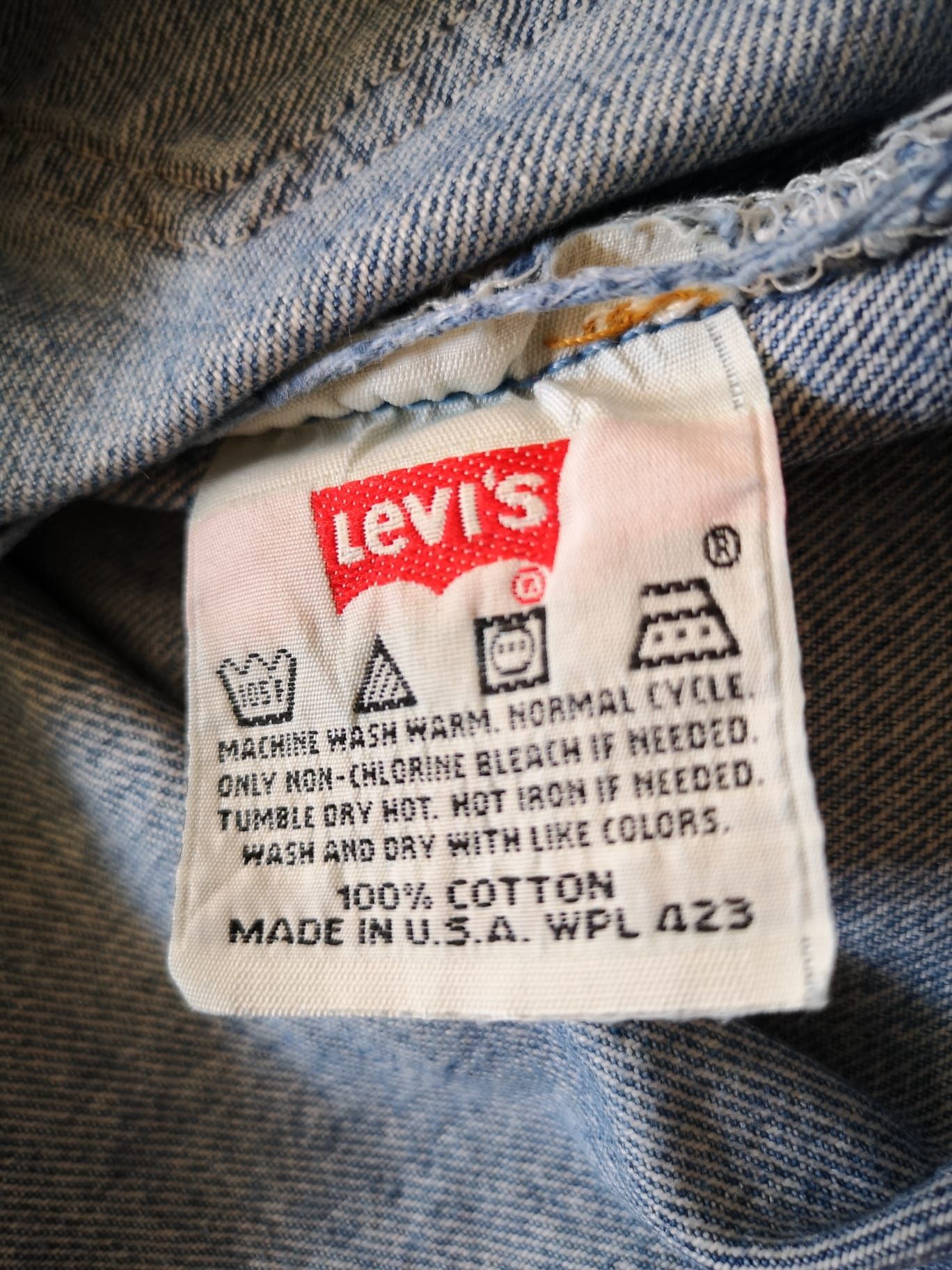 2x Calças Levi's 501 homem originais
