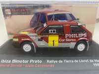 Miniatura Seat Ibiza Bimotor Proto - Rally Lloret de amar 1988