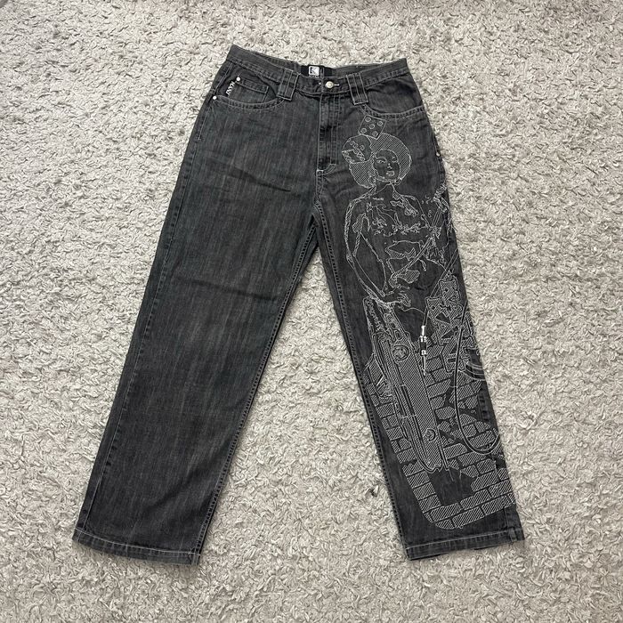 вінтажні джинси карл кані розмір L