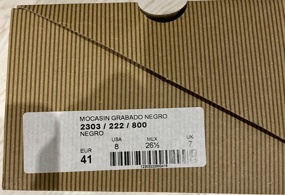 Mokasyny Massimo Dutti rozm. 41