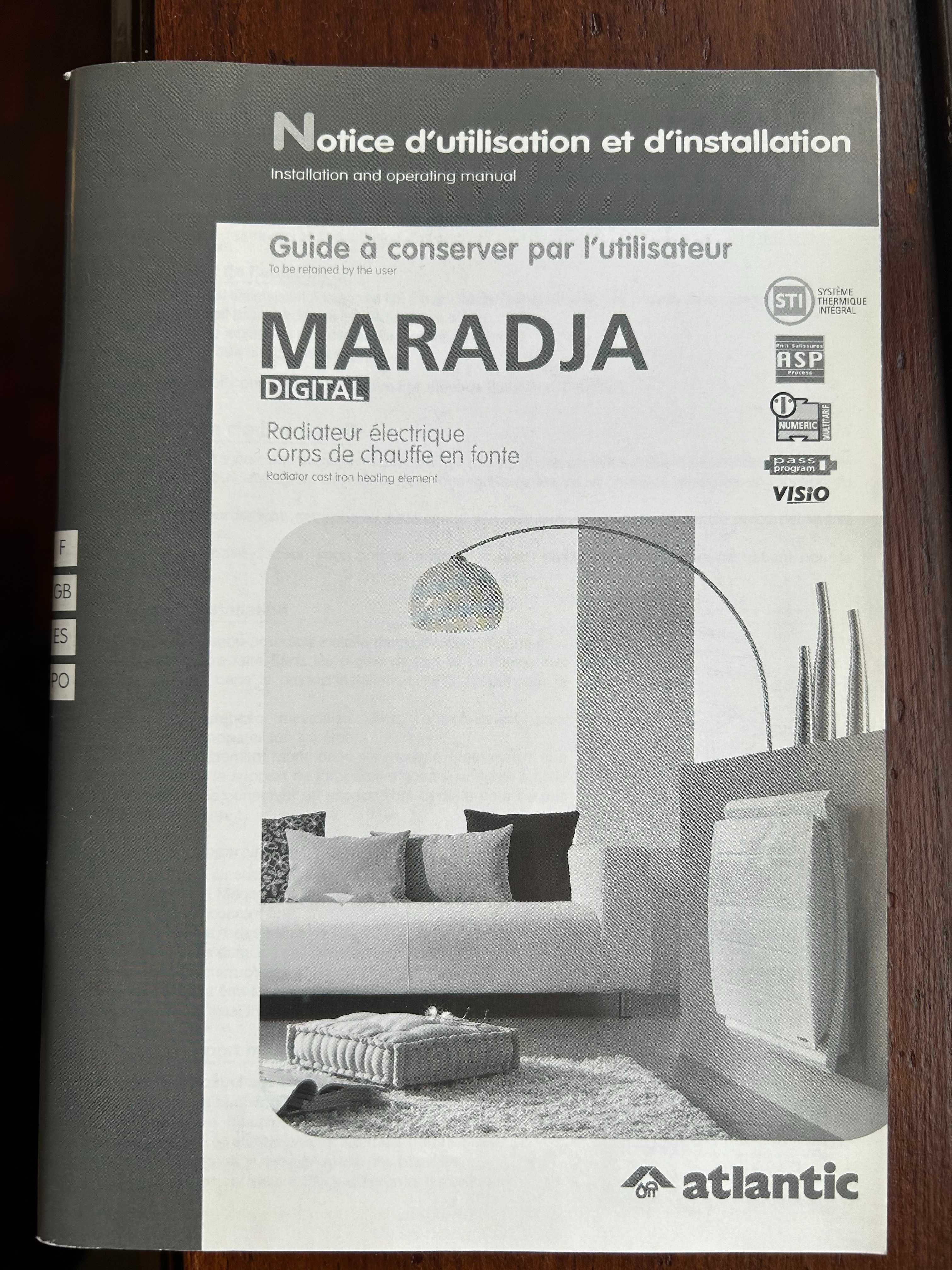 Radiador Eletrico Maradja 2000W como novo