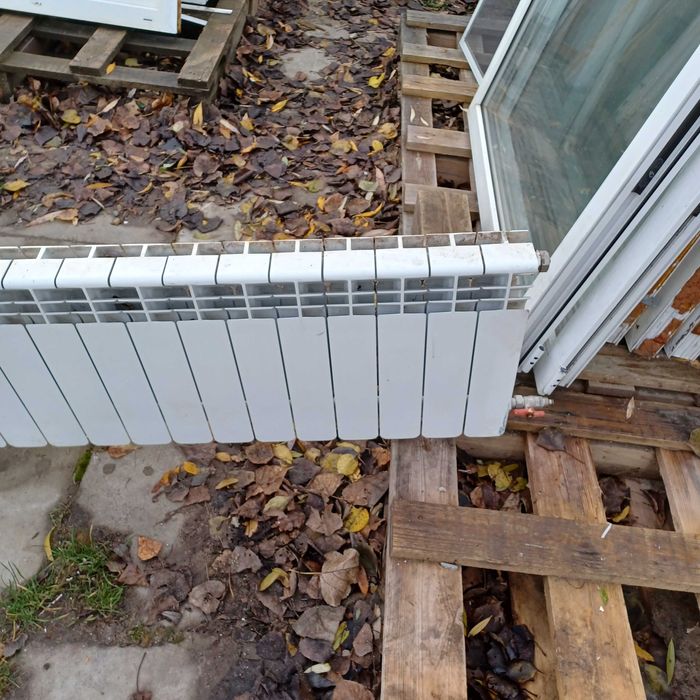 Grzejniki aluminiowe niskie ok.60 żeberek