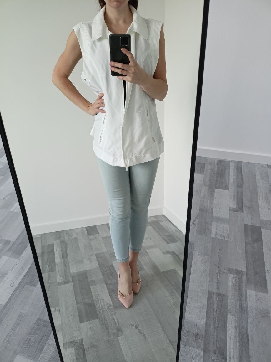 Kamizelka damska bezrękawnik oversize xl