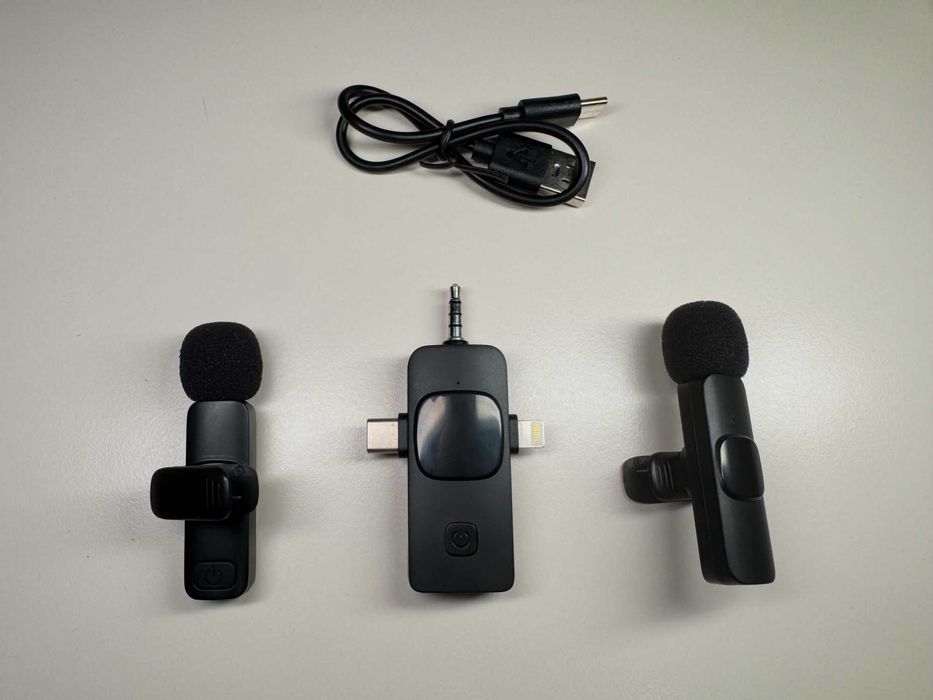 Бездротовий мікрофон Basix 2.4g / K13-1 / (2 мікрофони / 1 приймач)