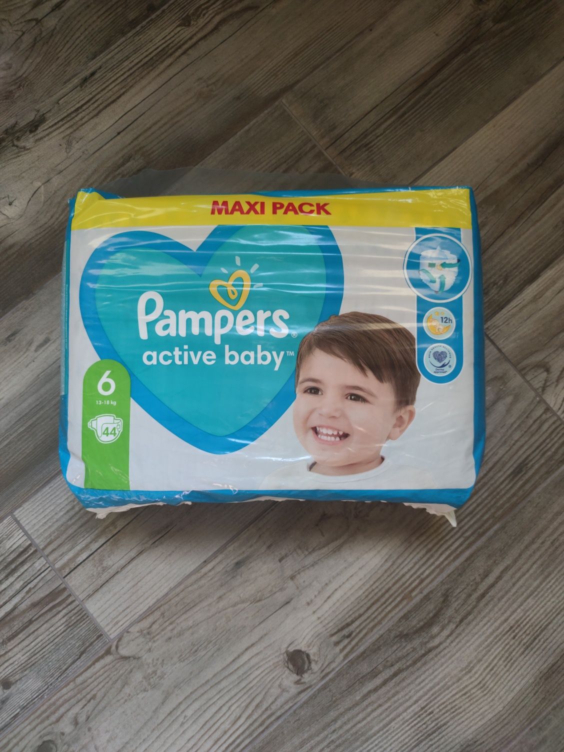 Подгузники Pampers active beby 44 шт размер 6