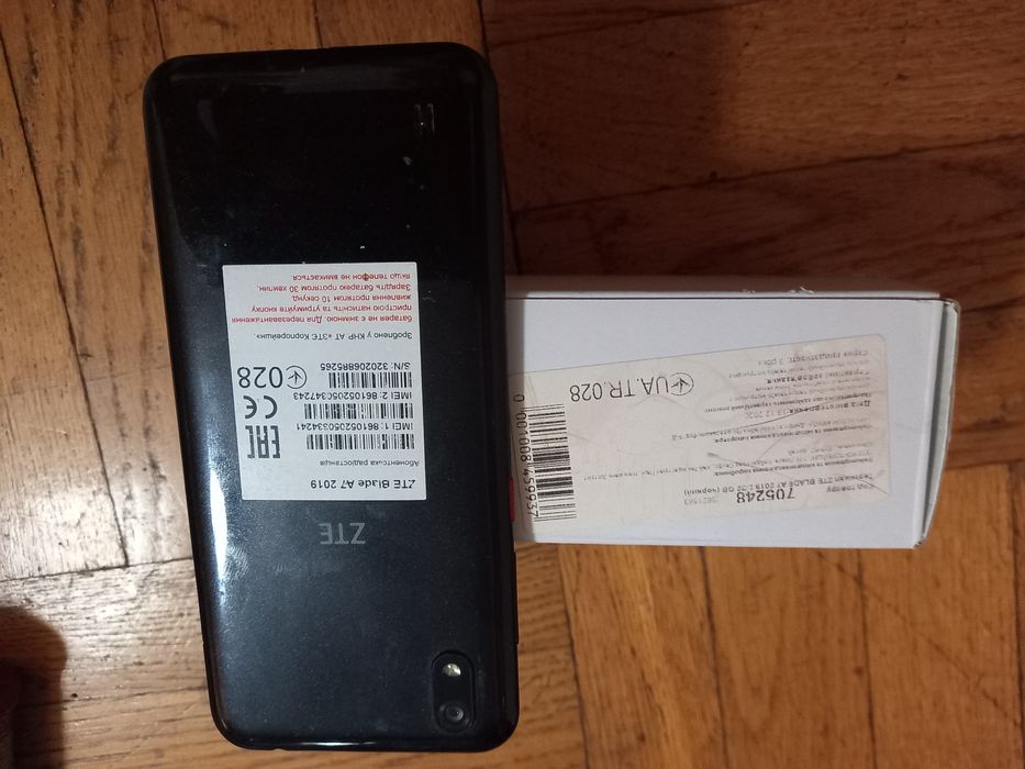 Смартфон ZTE Blade A7 на запчасти