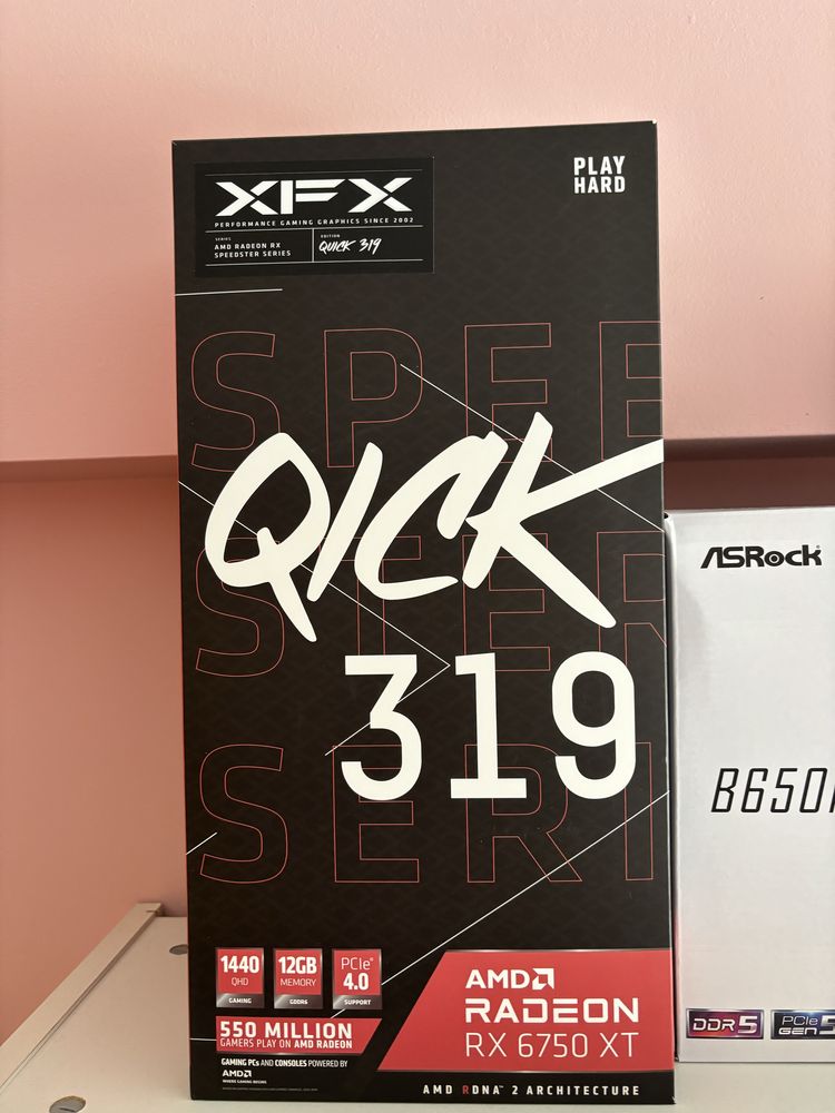 Placa Gráfica - XFX SPEEDSTER QICK 319 AMD Radeon RX 6750 XT