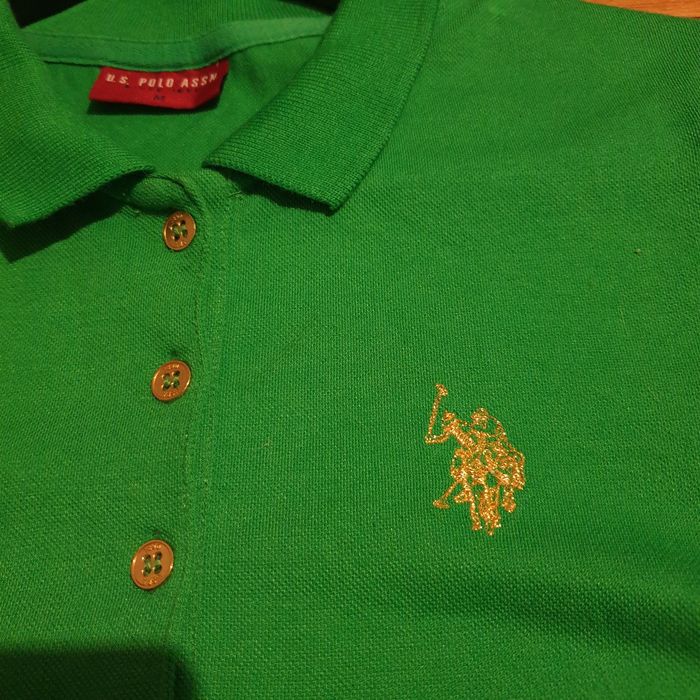 Ussn polo ralph lauren жіноча поло оригінал зелена