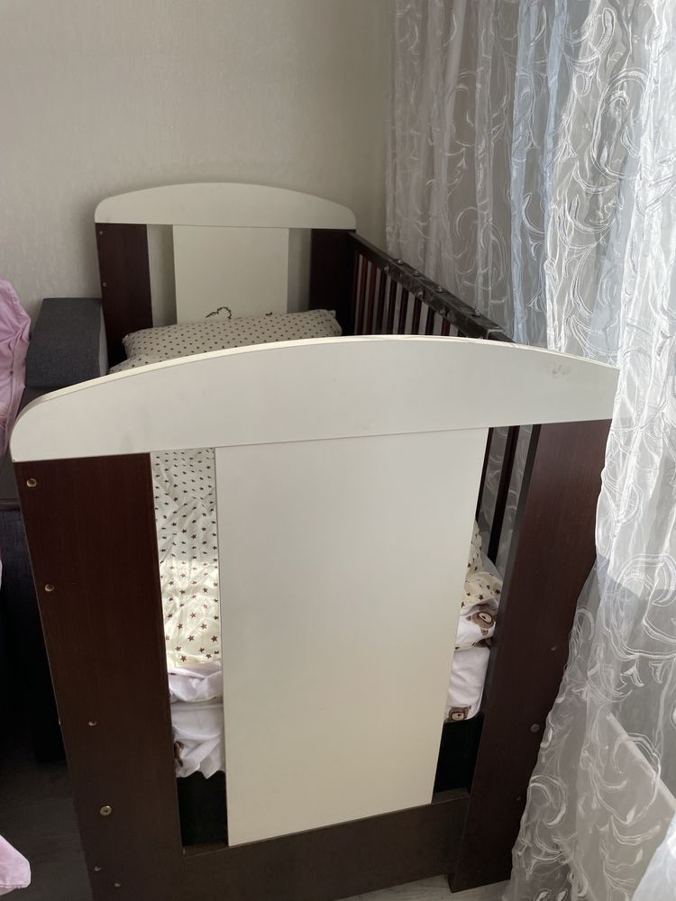 Ліжко дитяче, люлька з матрасом віддам безкоштовно