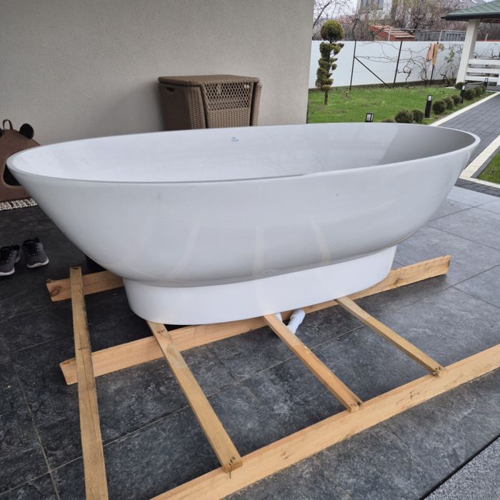 Ванна нова знята після  застройщіків