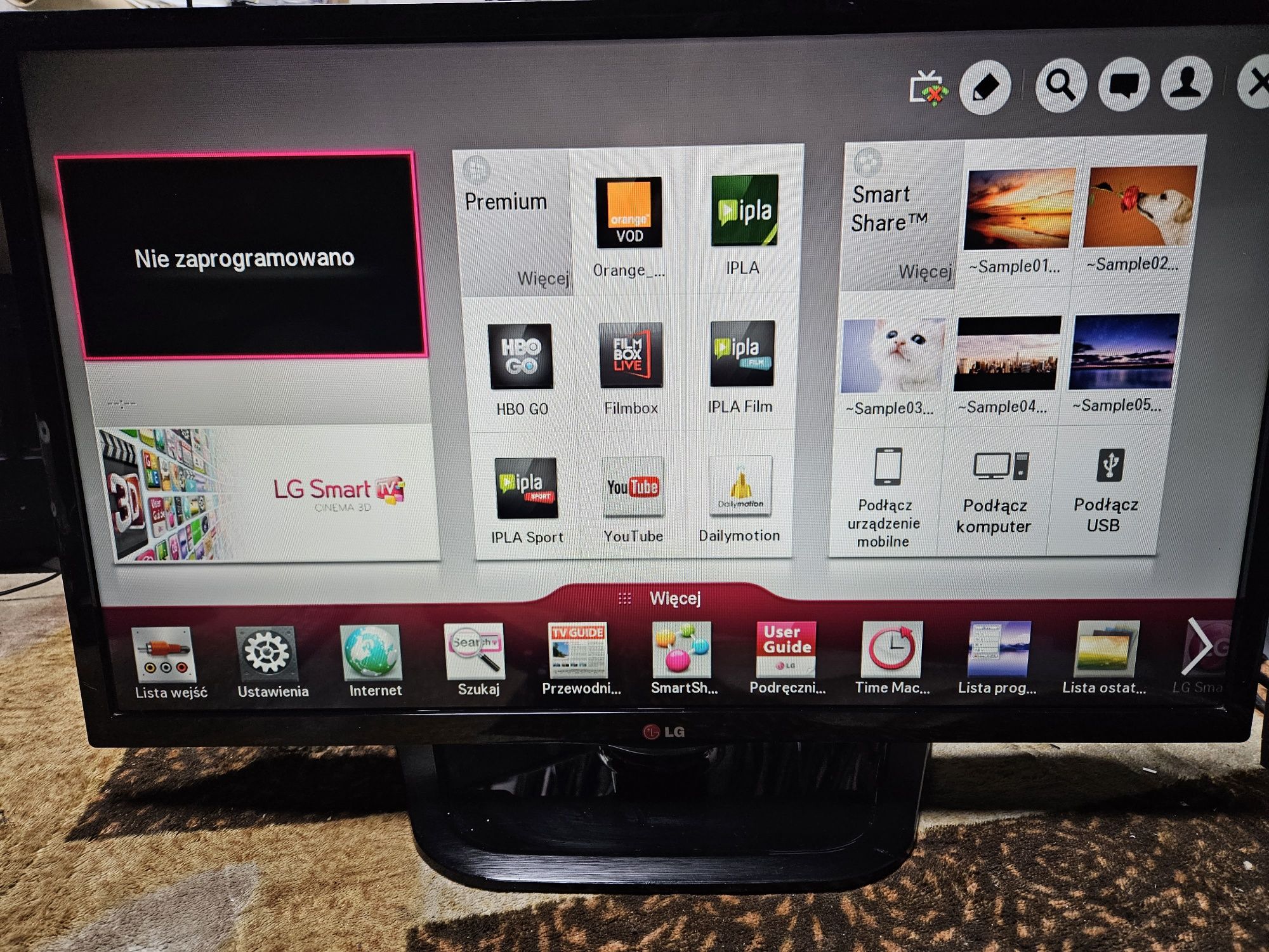 Telewizor lg smart tv 32" YouTube Netflix