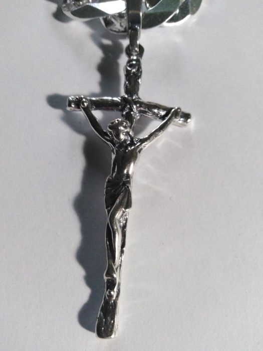 Duży łańcuch i krzyż do kompletu  236 g./65 cm. krzyż do uzgodnienia