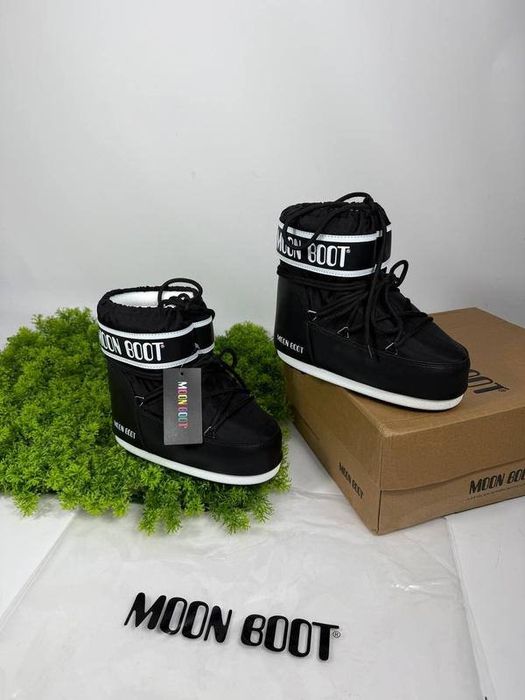 ‼️ Знижка ‼️/ Ботинки Moon Boot/ Жіноче Взуття Мун Бути/ Lanvin/ Угги