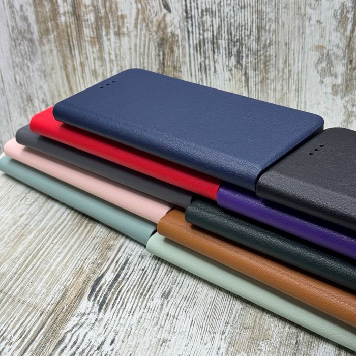 Чехол книжка Leather Case на Xiaomi Redmi Note 14 Pro Plus 5G Чохол