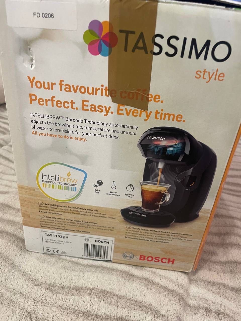 Кавоварка капсульна Bosch Tassimo Style TAS 1102
