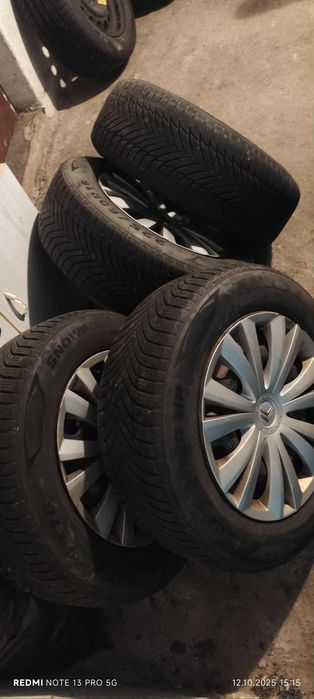 Kola zimowe 5x108 r16 opony 225/60/16 citroen  peugeot ford