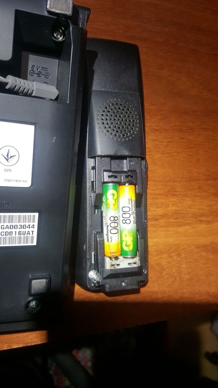 Цифровой беспроводной радиотелефон Panasonic KX-TCD816UA