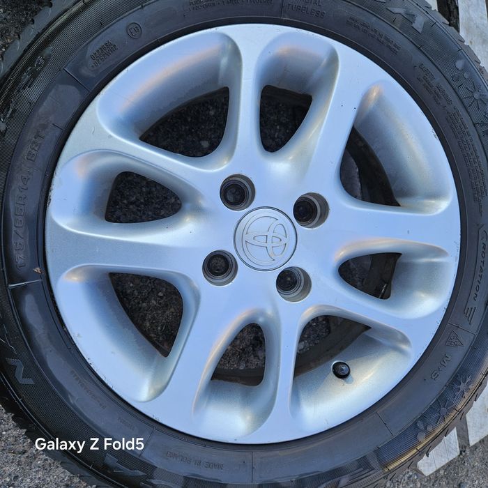 Alufelgi 14 Toyota Yaris Starlet Paseo 4x100 ET45 Oryginalne