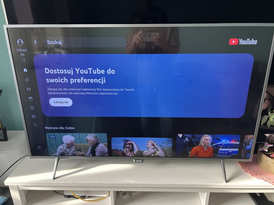 #1616 Philips 49PUS6401/12 49” cali telewizor tv smart tv ambilight