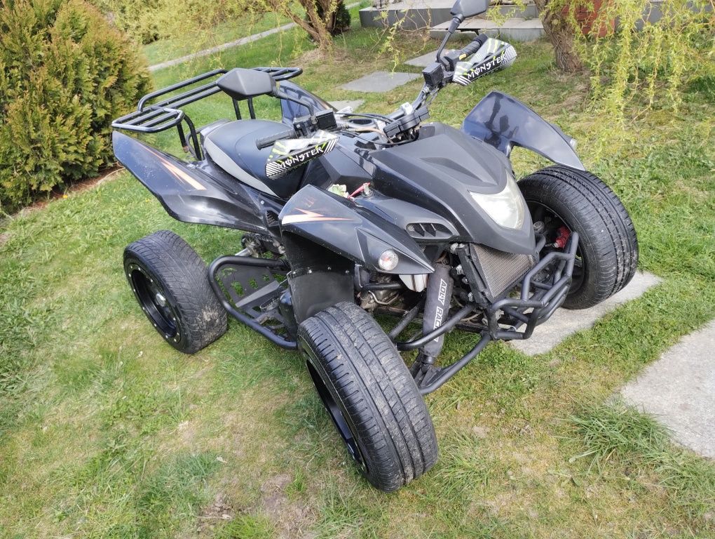 Duży mocny quad ATV 320 ADLY Raptor 2012r Automat ZADBANY