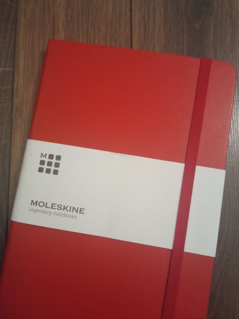 Moleskine notes notebook zeszyt rozm. L 13x21cm gładki