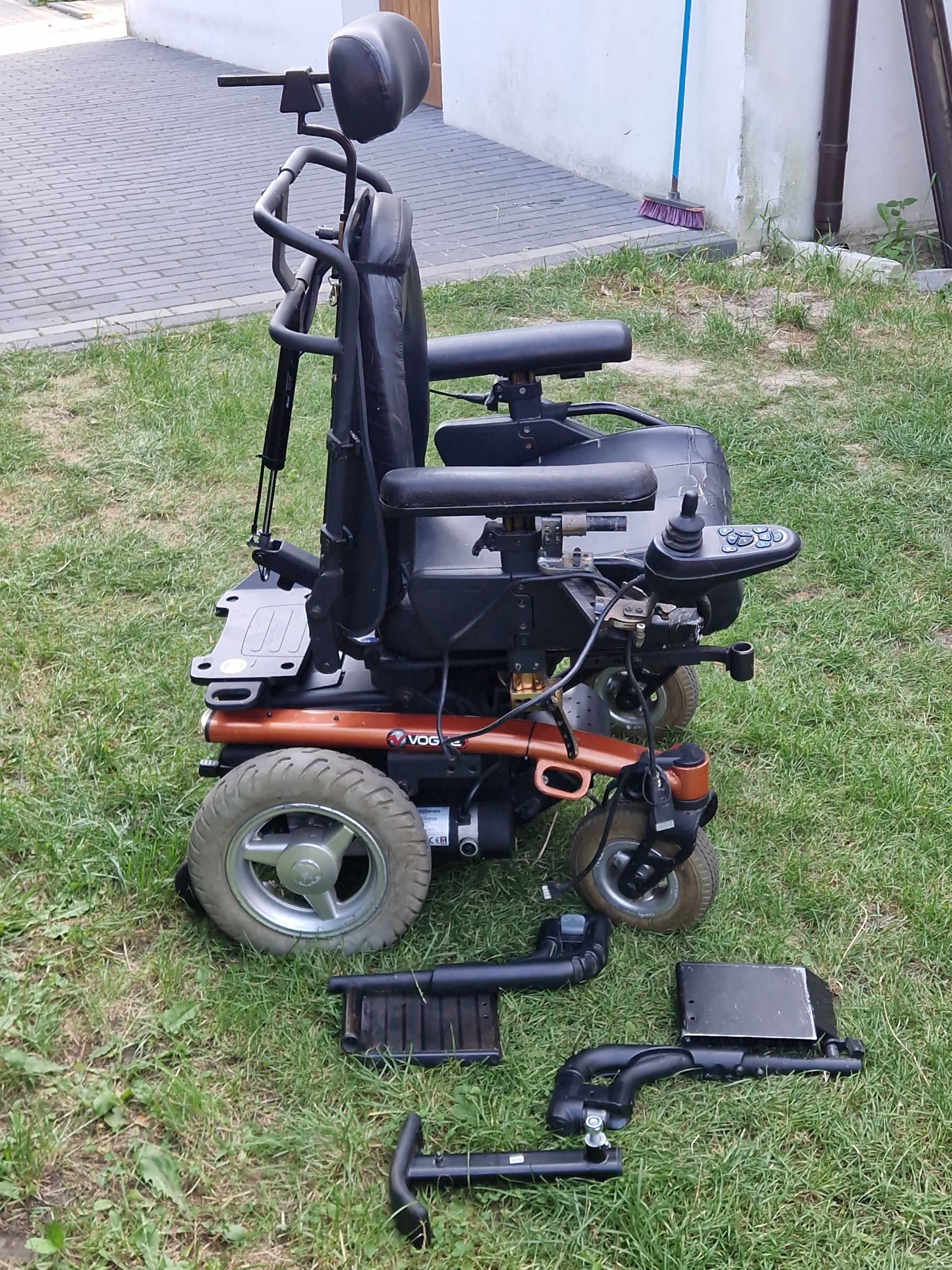 Wózek inwalidzki elektryczny Vogue - uszkodzony