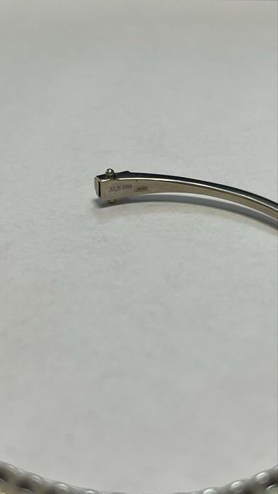 Золотой браслет с бриллиантами