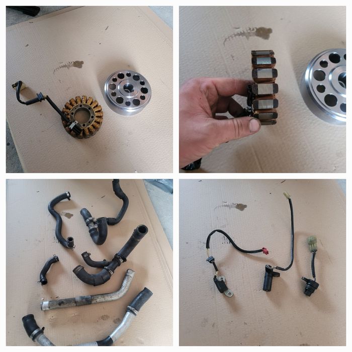 Części Honda CBR 600RR PC37 rozrusznik prądnica szyba koło magnesowe