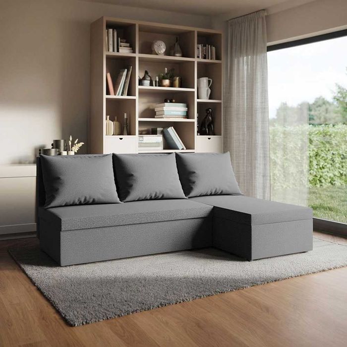 Narożnik z funkcją spania HUGO / Raty / Szybka dostawa!