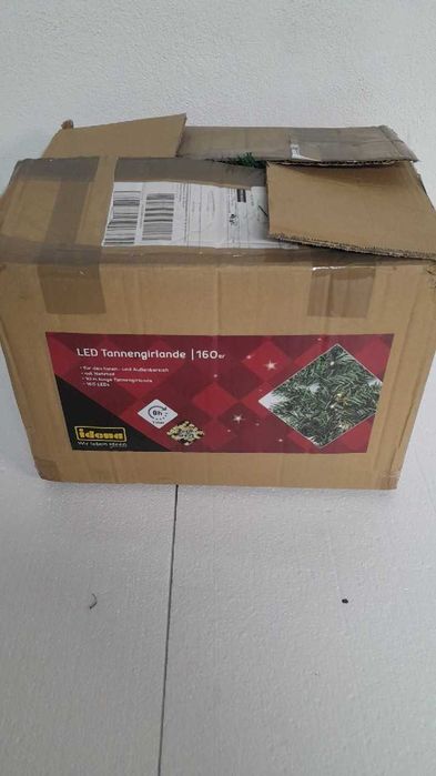 Girlanda choinkowa LED z 160 diodami ciepła biel, 15 metrów