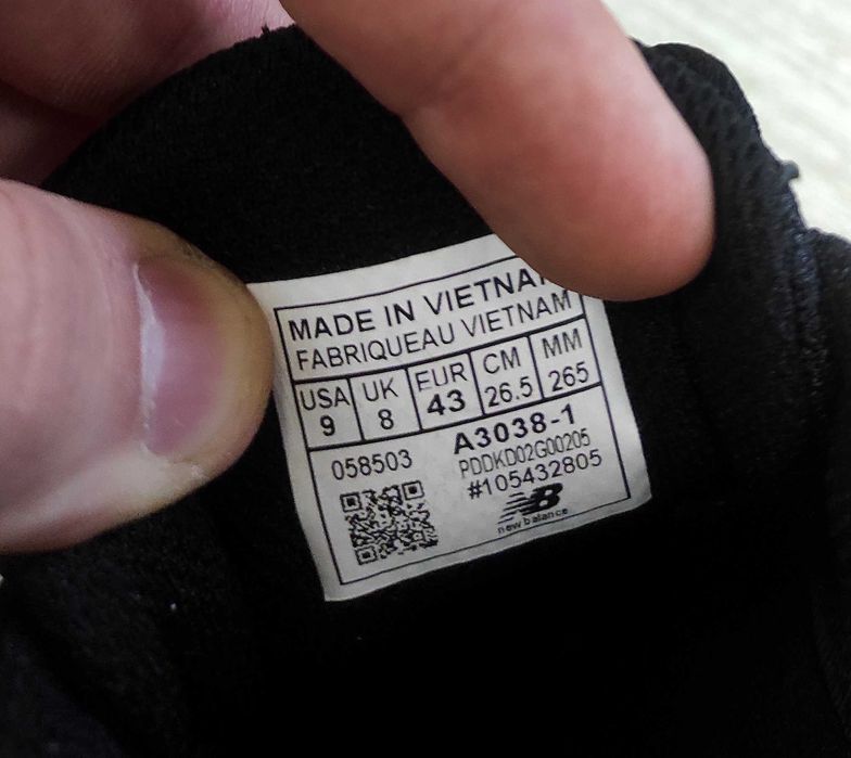 (1963) Кросівки New Balance 1000 повністю чорні (41-45) нб