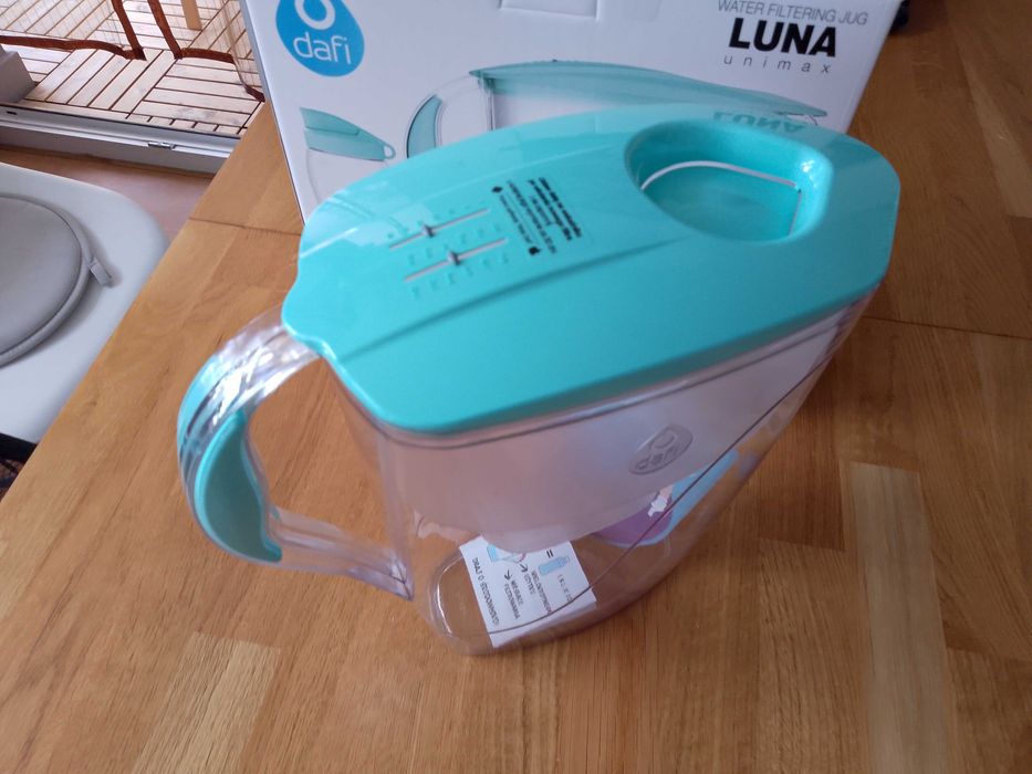 Dzbanek filtrujący Dafi Luna Unimax plus filtr w zestawie nowy niska c