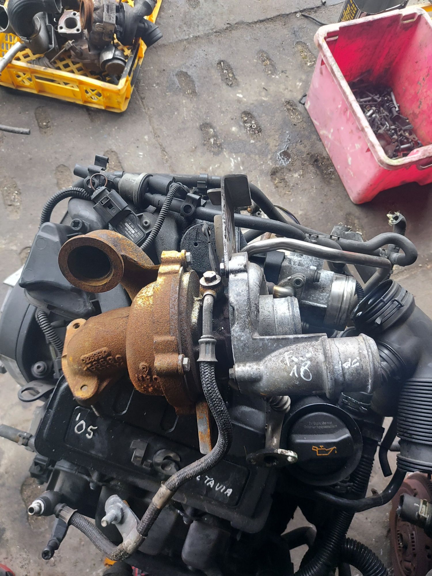 Ford 1.8tdci turbina części