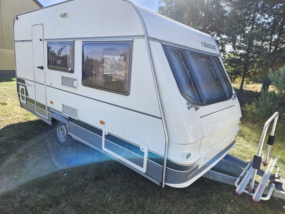 Przyczepa kempingowa Chateau 2000r Bojler przedsionek Zarejestrowa