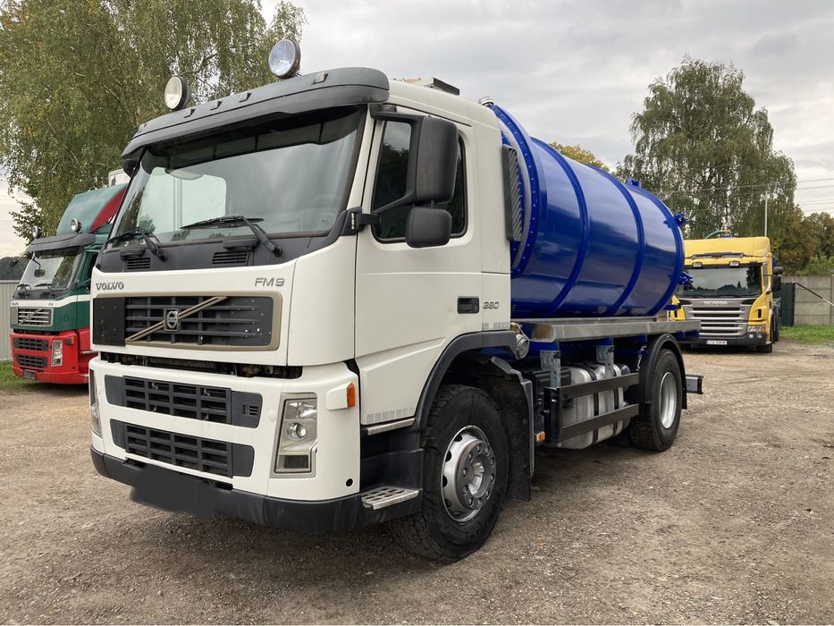 VOLVO FM380, 4x2, asenizacyjny specjalny szambiarka beczka 12,5m3