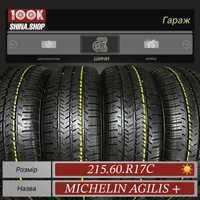 Шины БУ 215 60 R 17 C Michelin Agilis Резина грузовая