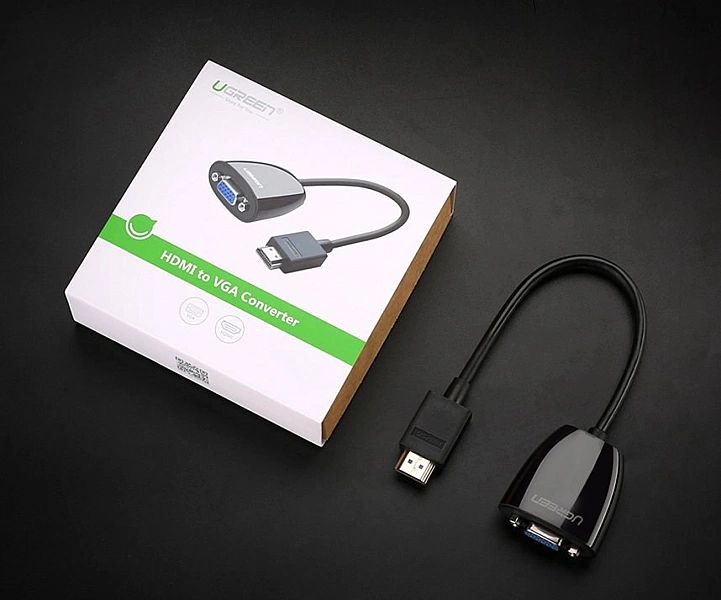 Ugreen kabel przewód przejściówka adapter jednokierunkowy z HDMI (męsk