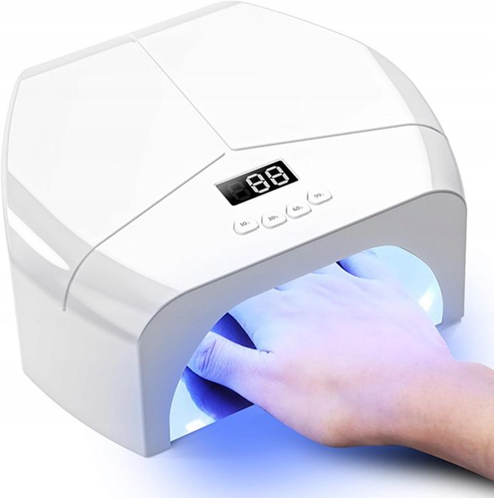 Lampa UV/LED 268W 57 diod LCD do manicure i pedicure BLUEQUE