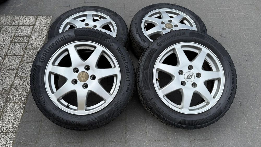 Koła 5x112 r16 205/55 Continental audi seat skoda mercedes vw felgi alufelgi