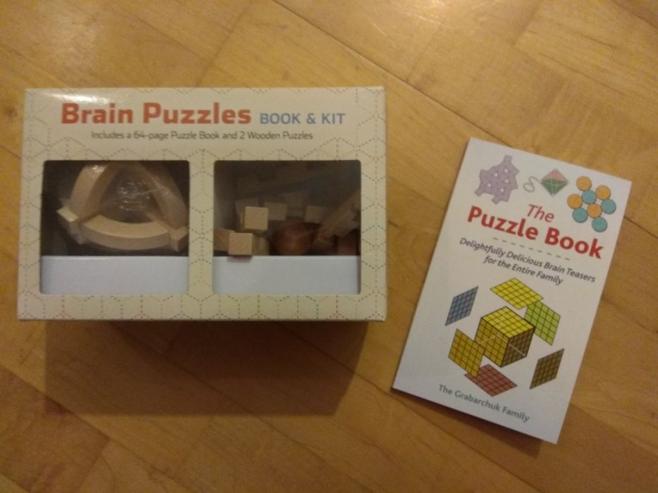 Ukladanki/puzzle logiczne drewniane