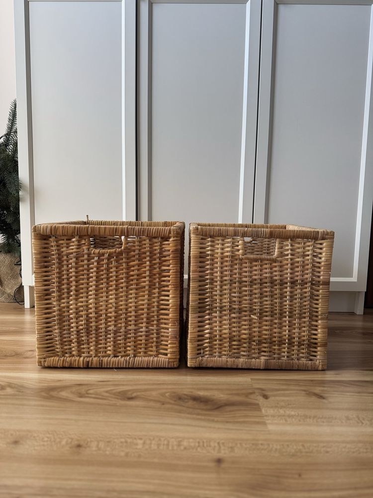 2 x kosz do regału Kallax BRANÄS Ikea