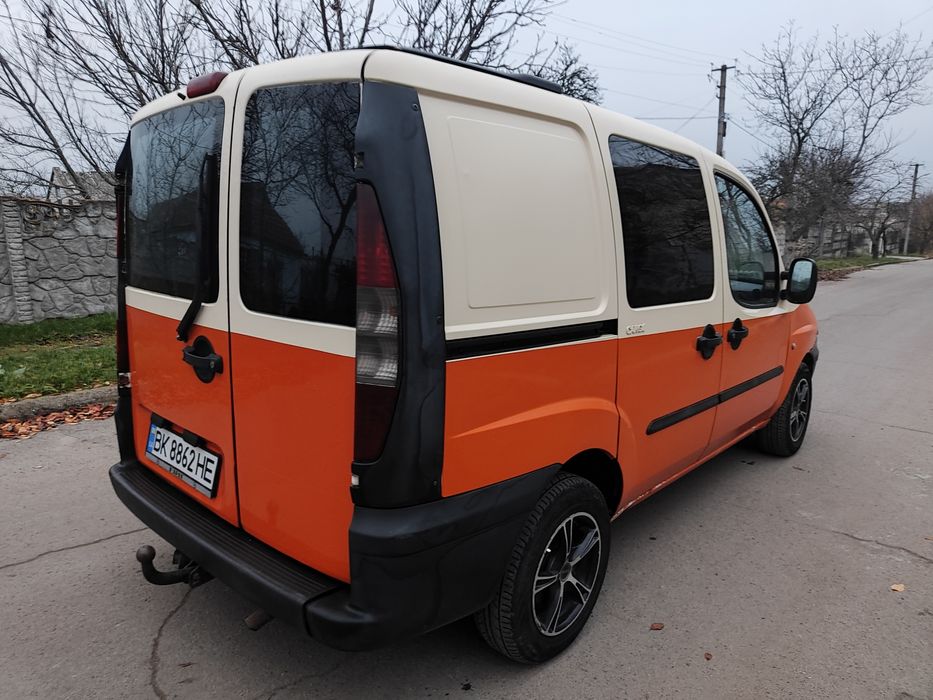 Продам fiat doblo 1.9 дизель пасажир