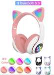 Беспроводные наушники Wireless Cat Ear Headphones STN-28