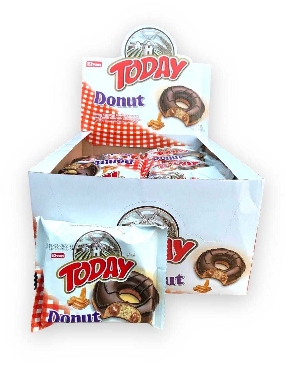 Пончик Today donut TM Elvan, Турция 24шт/уп