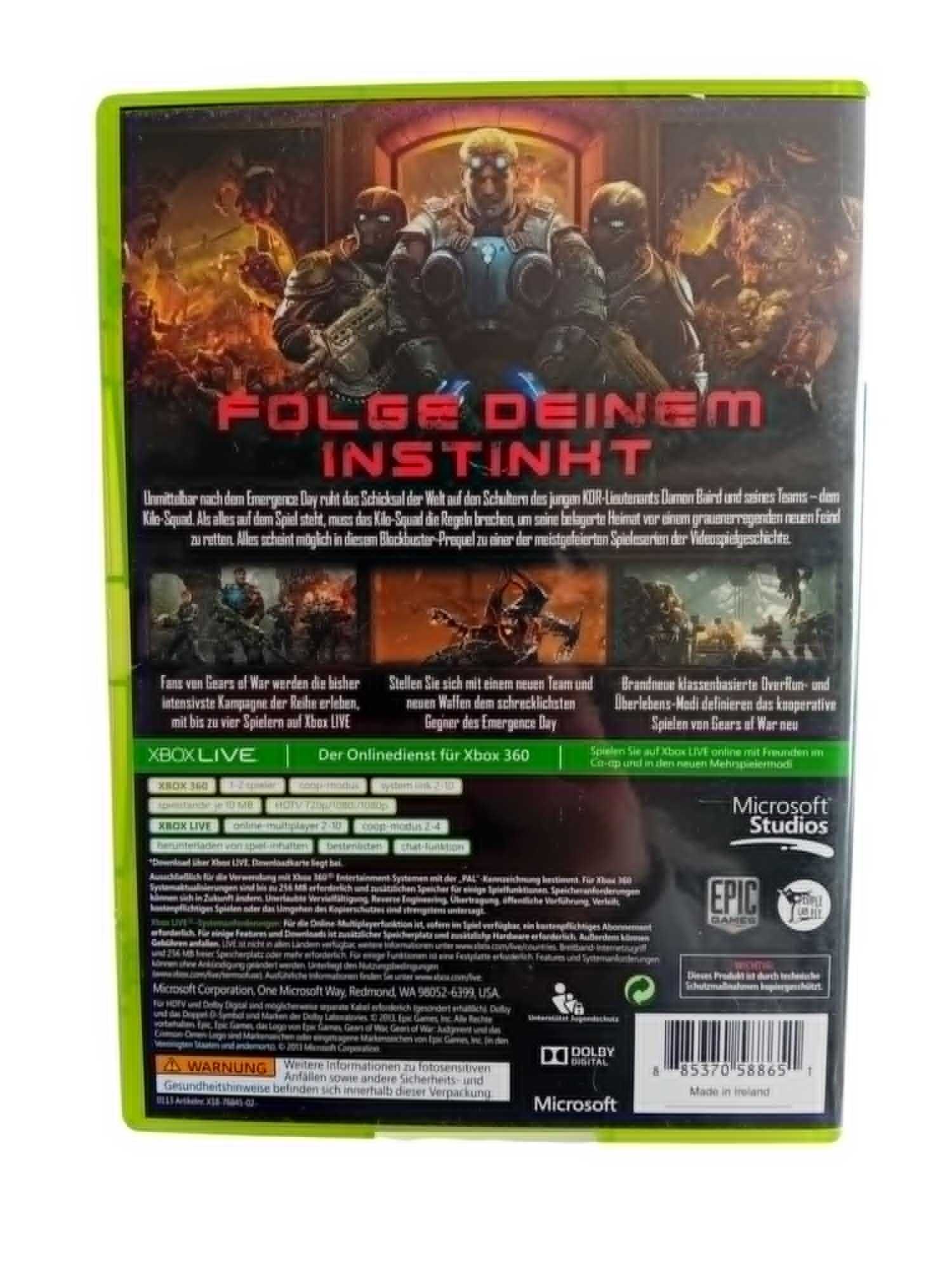 Gra na Xbox 360 GEARS of WAR JUDG MENT