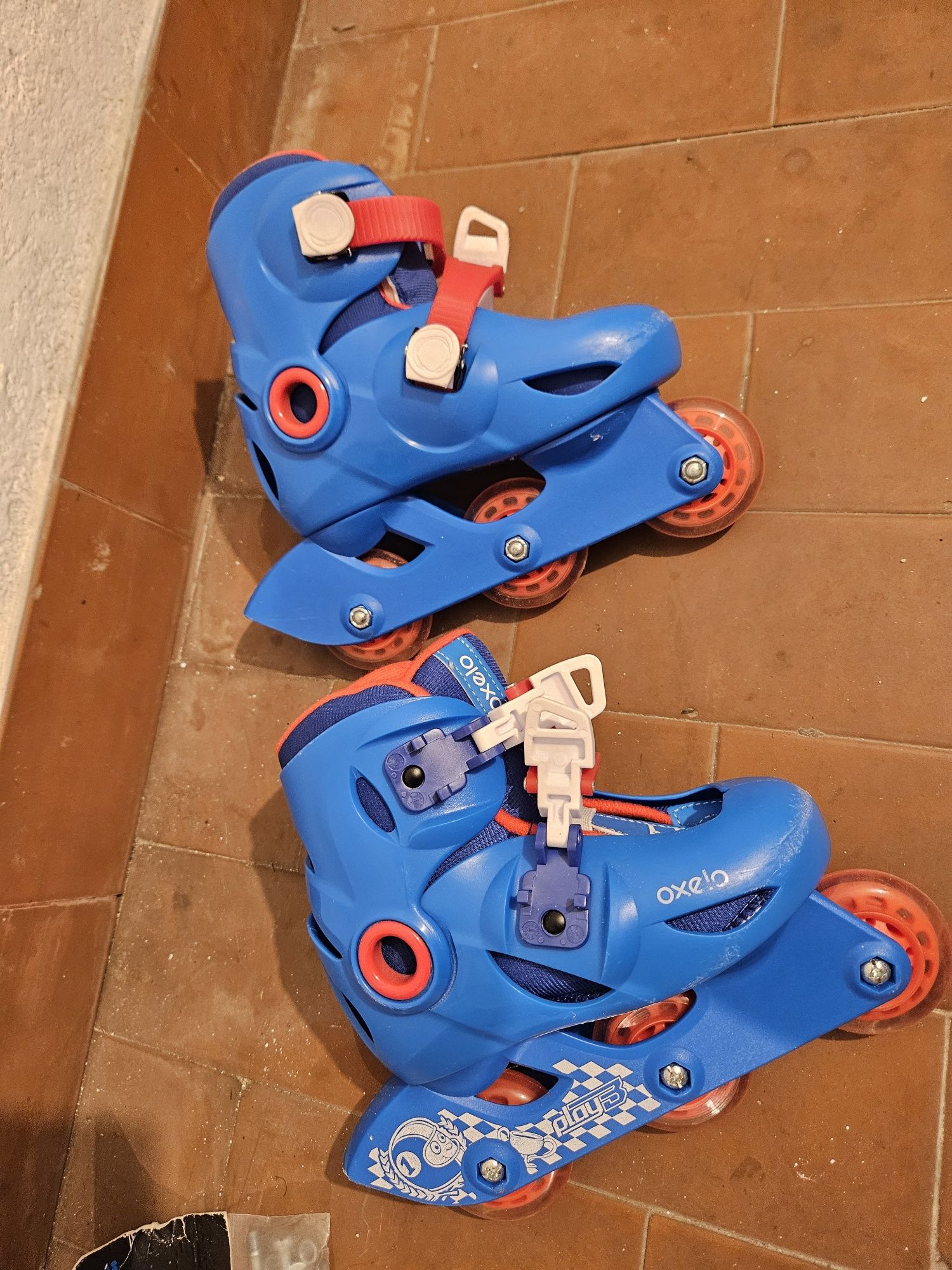 Patins PLAY3 Oxelo Decathlon T.26-28
