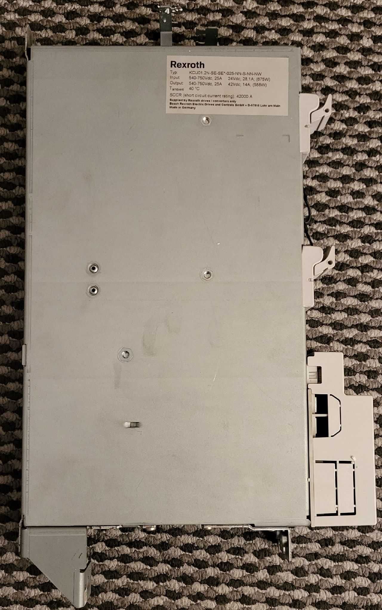 Rexroth IndraDrive M KCU01.2N-SE-SE*-025-NN-S-NN-NW