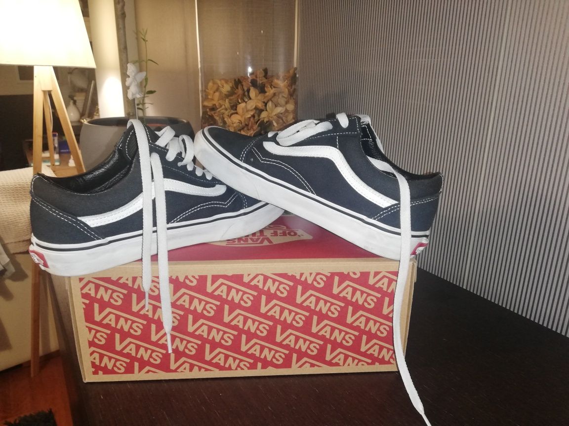 Sapatilha Vans old school preta original