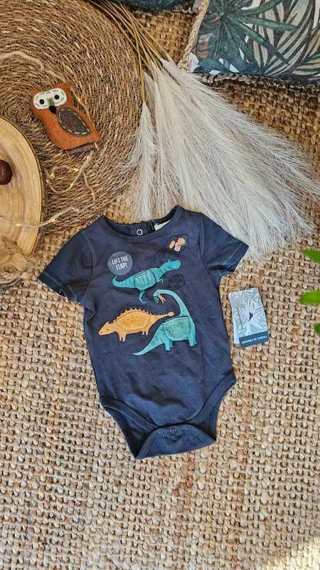 Granatowe Body rozmiar 68 74 Nowe Tommy Bahama