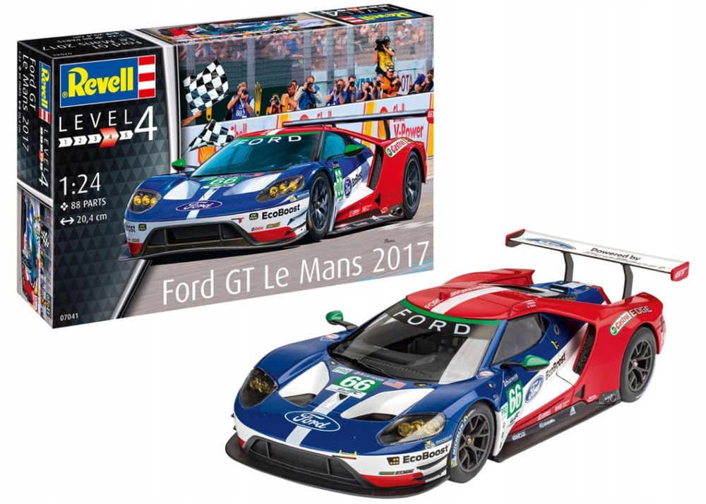 Model do sklejania Ford GT Le Mans 2017, Revell 07041